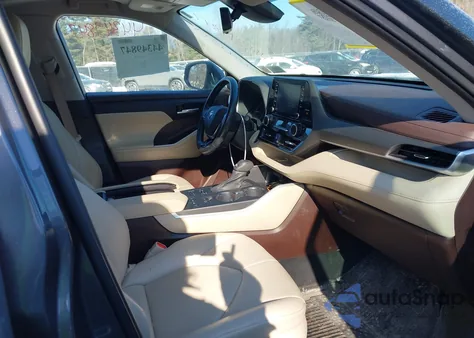 2021 Toyota Highlander Xle from USA, damaged, VIN 5TDGZRBHXMS119124